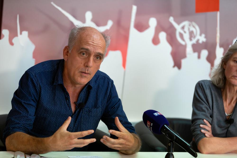 Philippe Poutou et Cathy Billard